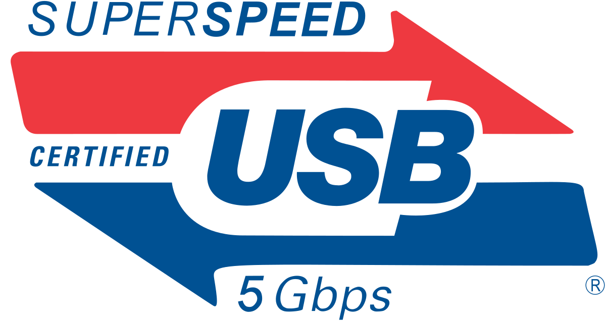 Certified SuperSpeed 5Gbps