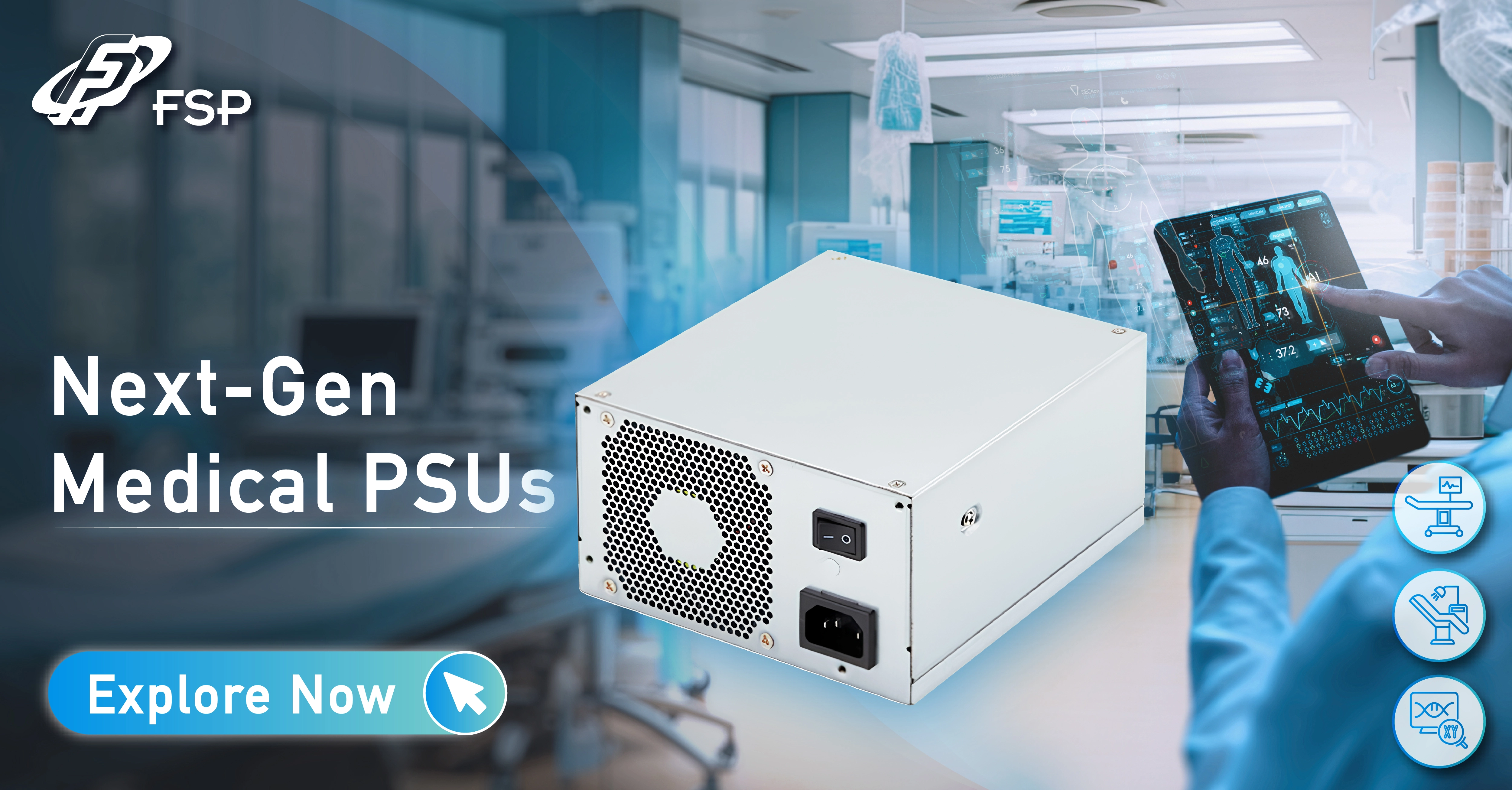 FSP Medical Power Supply Portfolio Overview