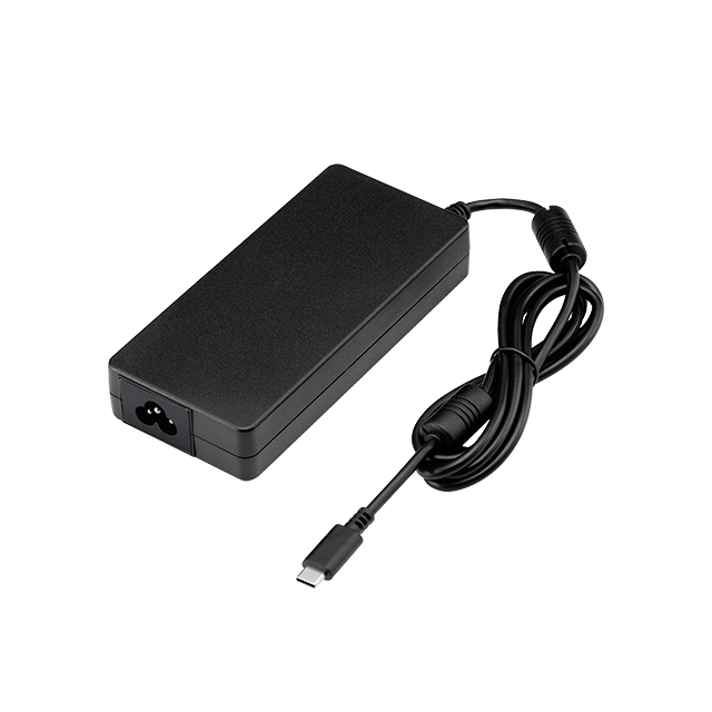 FSP AC-DC power adapter for laptops, monitors, POS, and household electronics, supporting wall mount, desktop, and USB Type-C PD designs