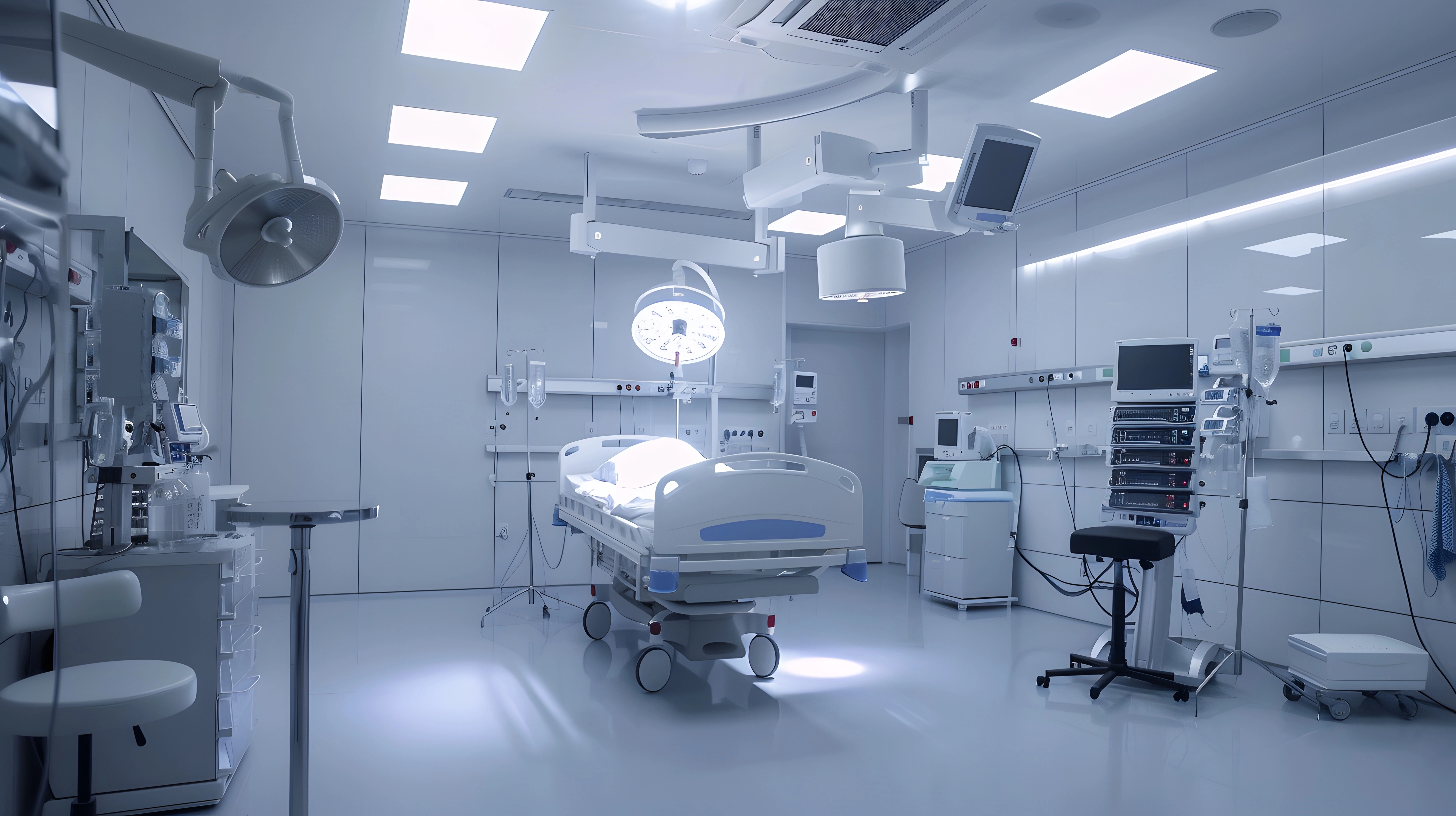 Point-of-care clinical workstation deployed in operating room environment with 1U system height and limited airflow