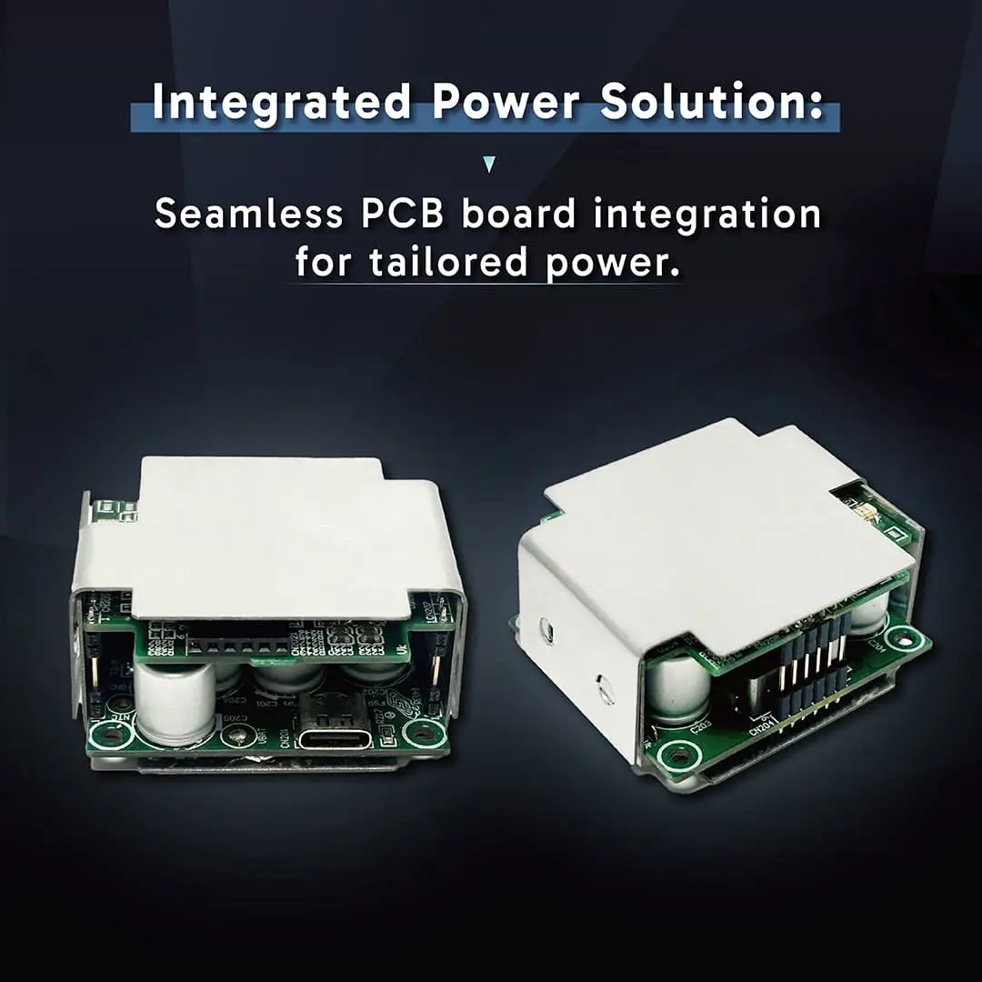 Integrated power solution: PCB board integration