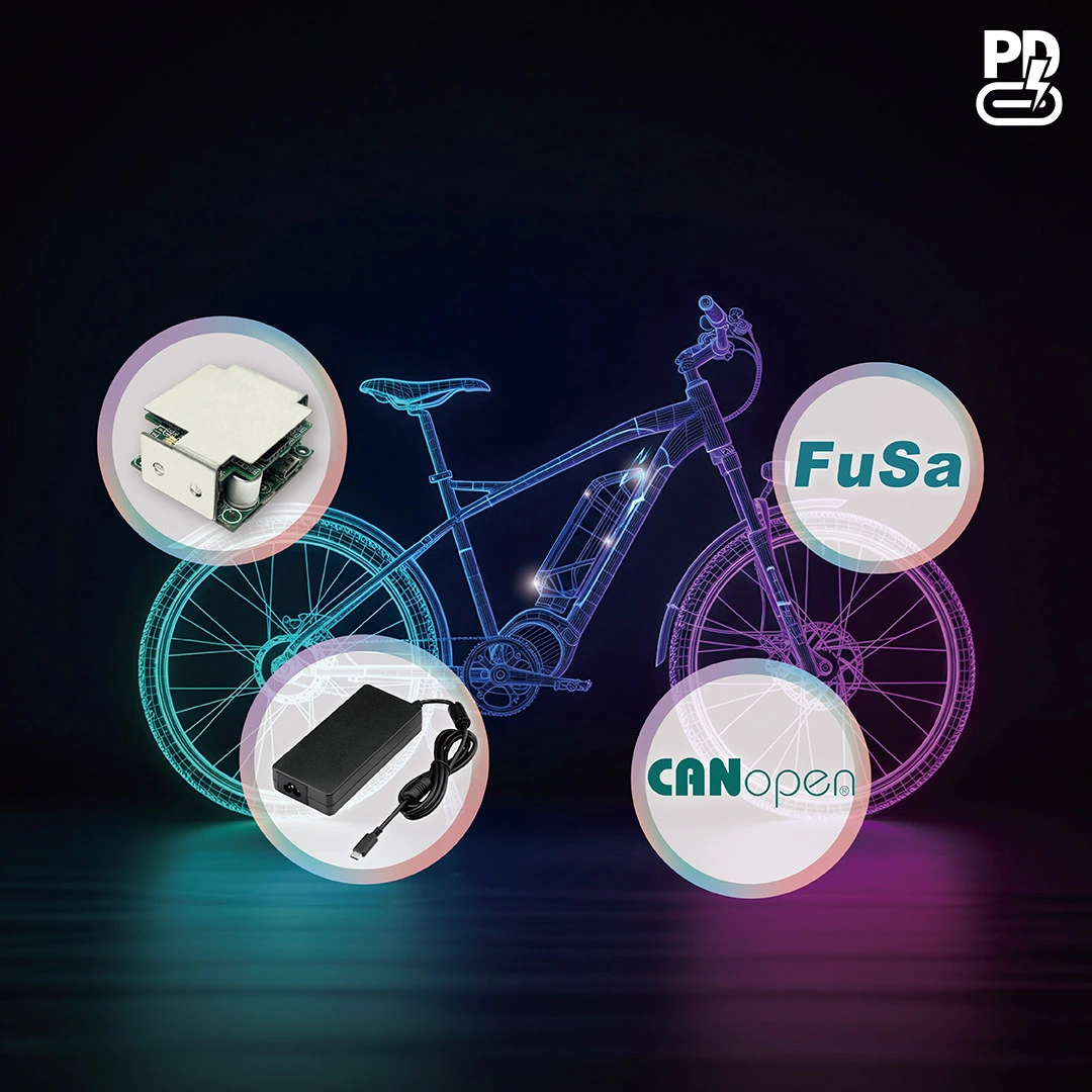 FSP240D-XXSA1CP e-bike charging system with FuSa functional safety and CANopen support